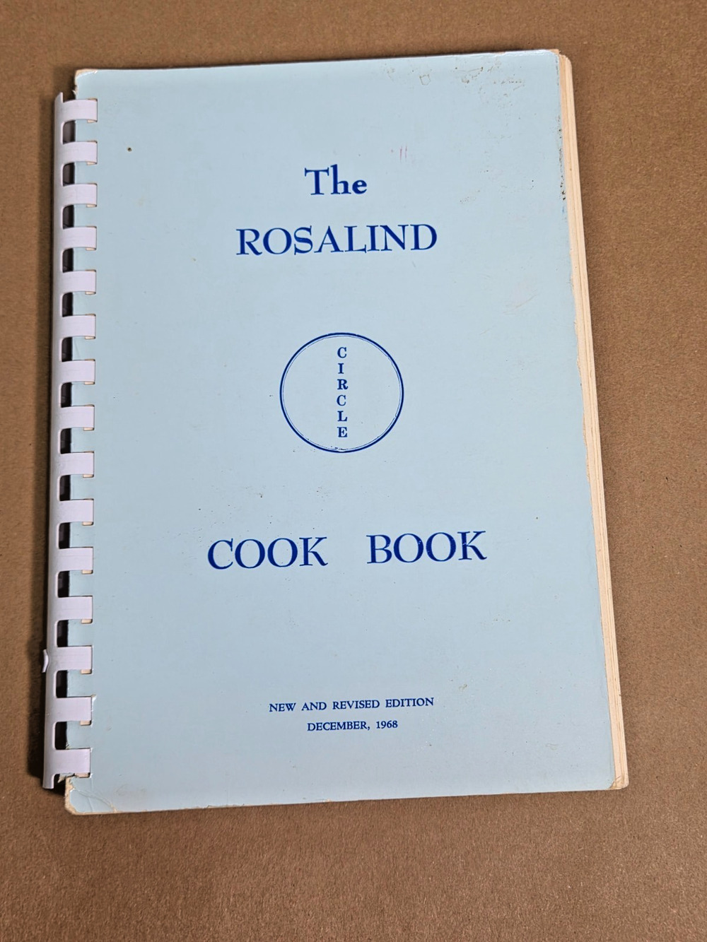 Vintage 1968 Rosalind Circle Texarkana AR Church Cookbook 3rd Edition